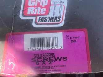 Grip Rite Screws 8x2