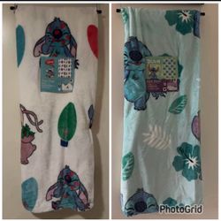 2 stitch blankets $25