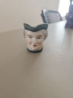 Vintage Mini TOBY MUG  Colonist Colonial Man  Made in Japan