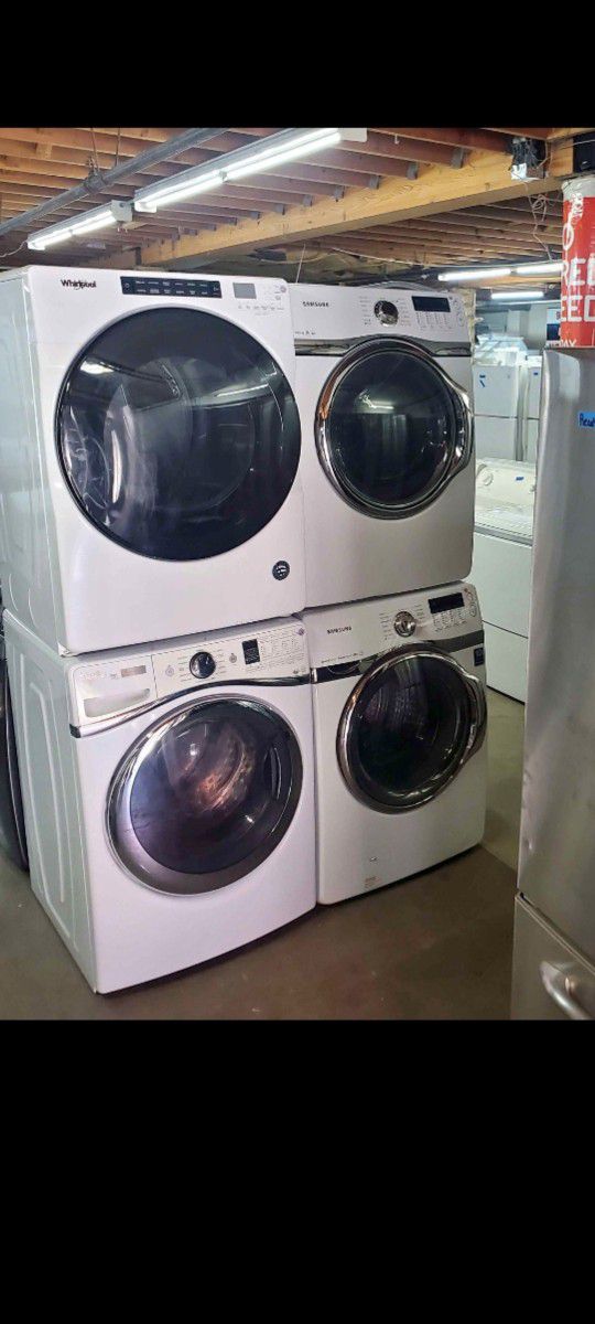 💐🎁 Mother'S Day Special Discounts  Saturday  11 Slightly Used Like New Appliances Washers Dryers Stackables Refrigerators Stoves(Warranty Included 