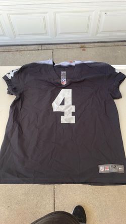 Nike NFL Raiders Derek Carr Vapor Elite On-Field Jersey Oakland LA Vegas Size 52