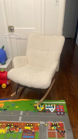 Rocking White Chair