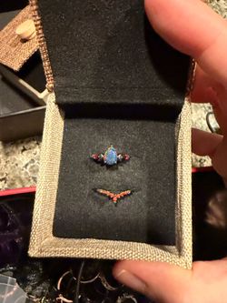 Silver 925 Ring set size 3