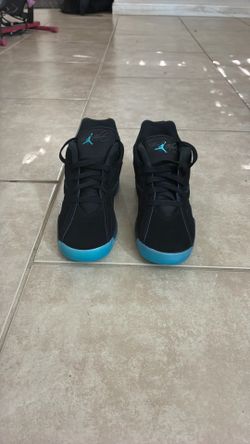 Model: Air Jordan MVP 92 GS Color: Black/Gamma Blue Size: 6Y