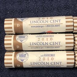 2010 Lincoln Cent Coins