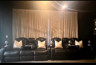 2 Seatcraft Cavalry Italian Leather Reclining Sofas - Whole Set
