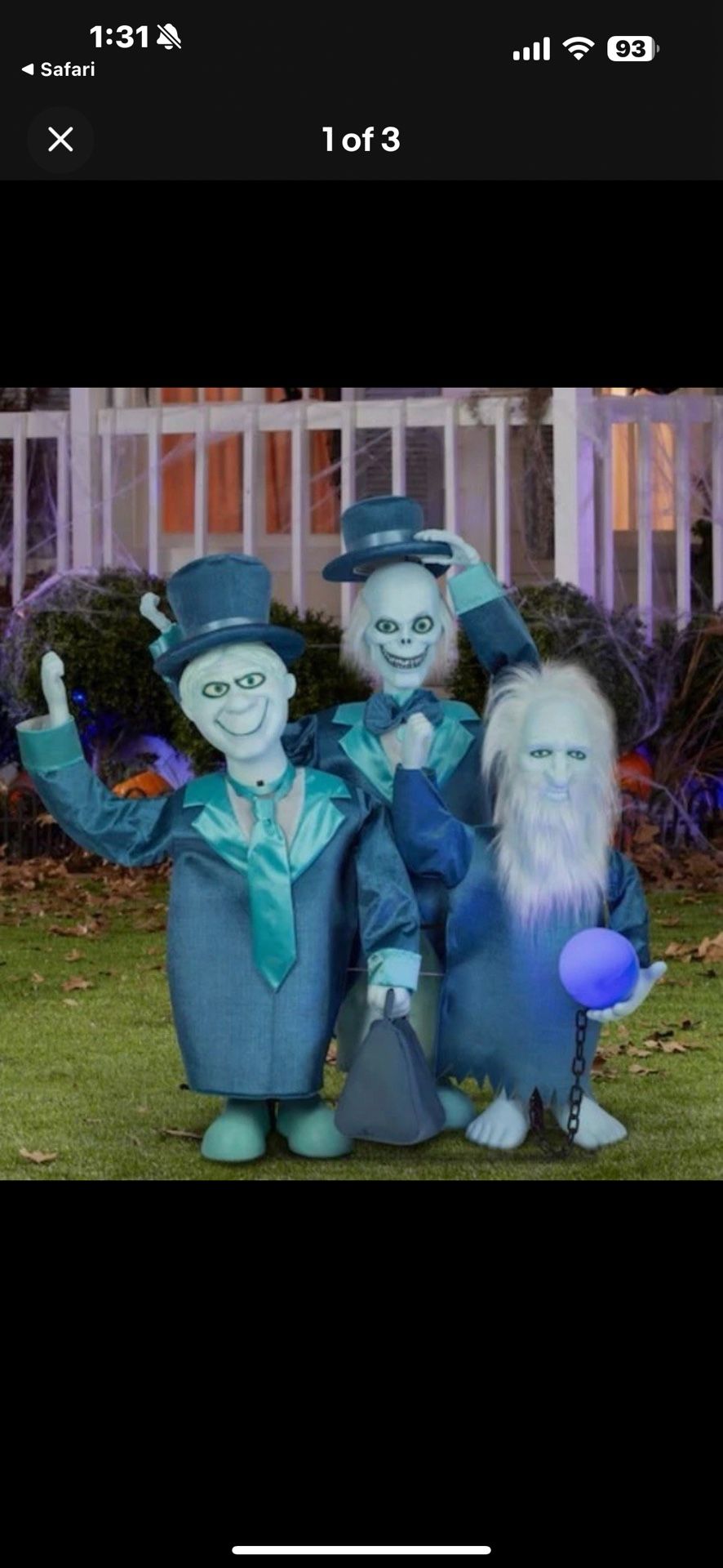 Haunted Mansion Ghost Animatronic Halloween