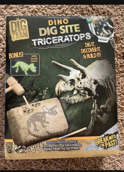 Dino Dig Site Triceratops