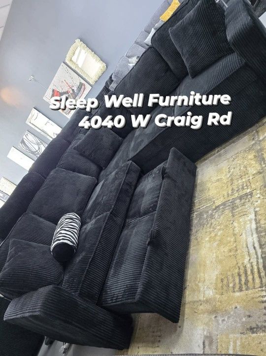 ✨️ Sectional Sleeper 🌟 Furniture Queen Bedrooms Avail
