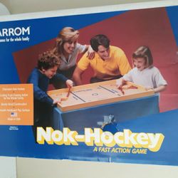 Nok-Hockey Wood Hockey Game by Carrom Made In USA