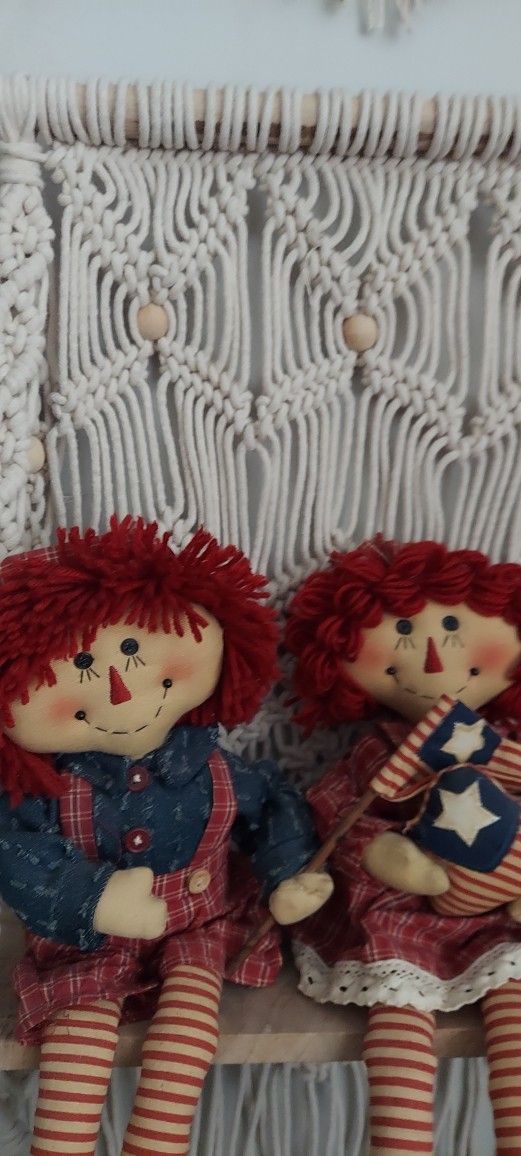 Raggedy Ann And Andy Dolls