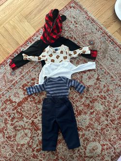 Baby Boy Fall Tops 0-6m