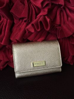 Kate spade leather card case wallet