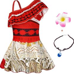 COTRIO Bathing Suit Girls Swimsuits Two-Pieces Bikini Swimming Suit Tankini Swimwear for Birthday Party , size 130 (7-8 Y)