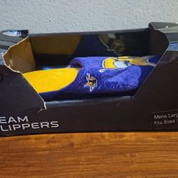 Minnesota Vikings Team Slippers 11_12