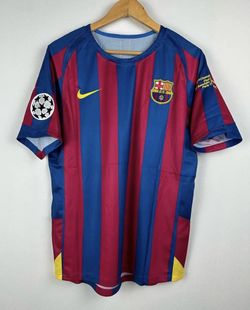 Jersey Barcelona Ronaldinho Camiseta Fútbol Soccer Playera Sise S M L XL