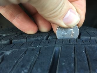 Almost new tires 235/60R18