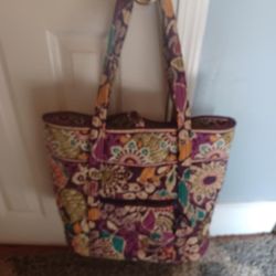 Purple Vera Bradley Bag
