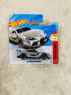 Hot Wheels Toyota Supra Short Card
