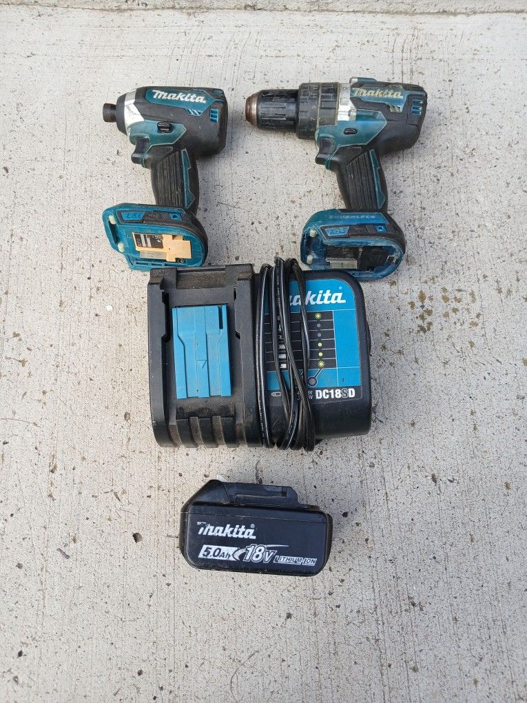 Makita Drill 18v Good Condition