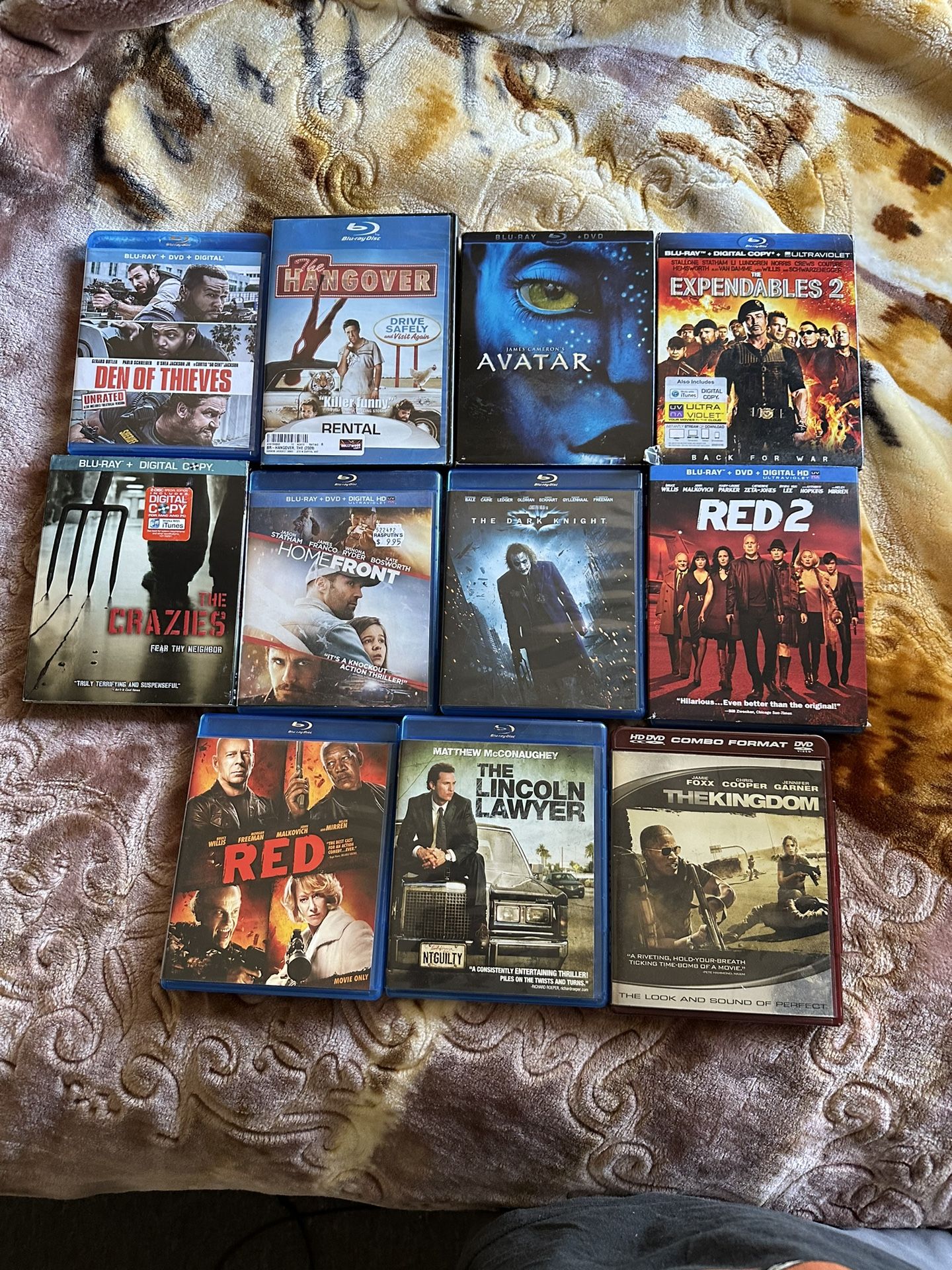 Blue Ray DVDs