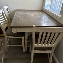 Gray Dining Room Table