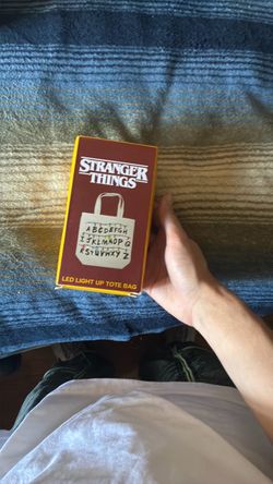 Stranger things tote bag