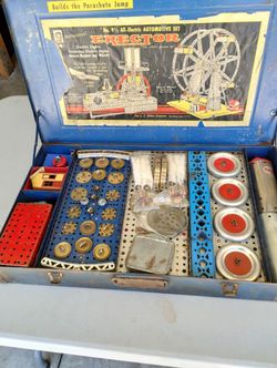 1940's Gilbert 9 1/2 Erector Set Parachute