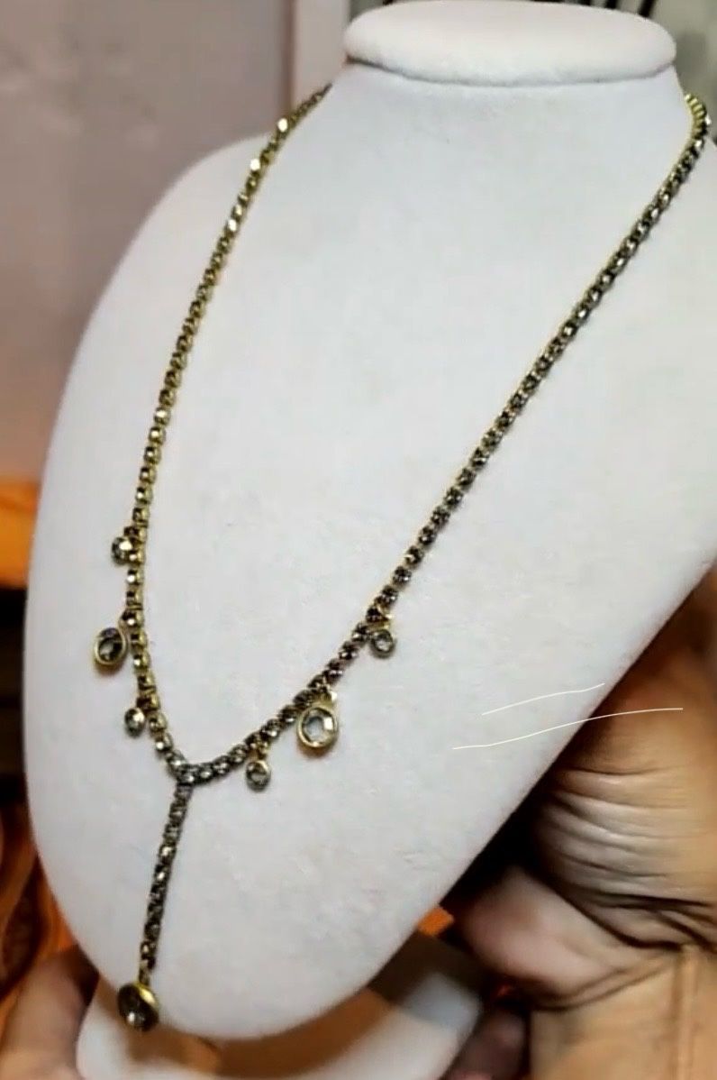 Antique Vintage Never Before Worn Austrian Crystal Necklace