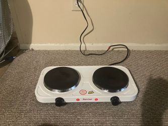 Star Chef Double Burner Electric Stove (Like New)