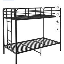 Metal Bunk Beds Twin Over Twin 
