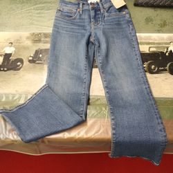 Madewell Mid-Rise Kick Out Jeans - Size 24P (Brand New with Tags)