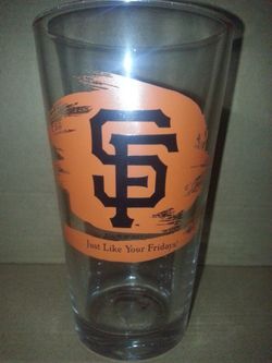 San Francisco Giants Blue Moon Orange Fridays 16 oz Pint Glassware