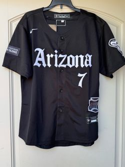 YOUTH:  M + L + XL - DBACKS #7 CORBIN CARROLL JERSEY