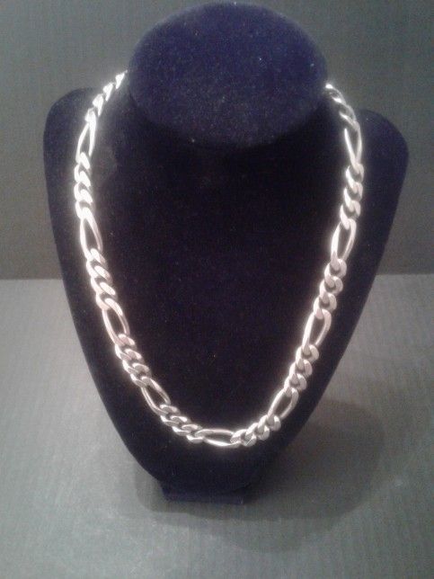 Heavy Thick 17mm Sterling Silver Necklace