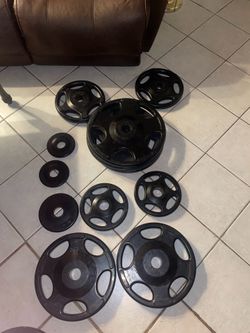 Weights (245lb total)