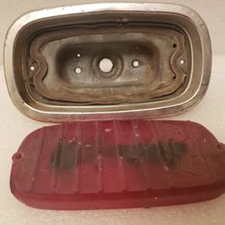 58-66 CHEVY C-10 FLEETSIDE TAILLIGHTS HOUSING AND LENSES 