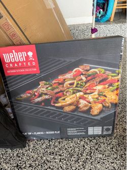 Weber Crafted Rust-Resistant Griddle Insert