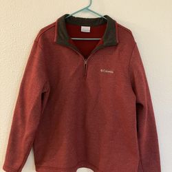 Men's Columbia Brand Half Zip Sweatshirt