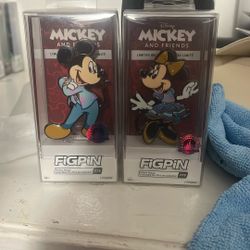Mickey & Minnie Figpin Limited Edition