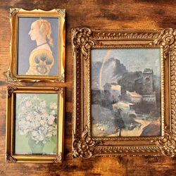 French Art In Gold Frames 