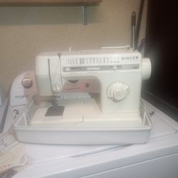Singer Portable Sewing Machine In Case