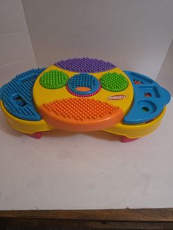 🧩🌈 PlaySkool Peg & Shape Activity Table 🌈🧩