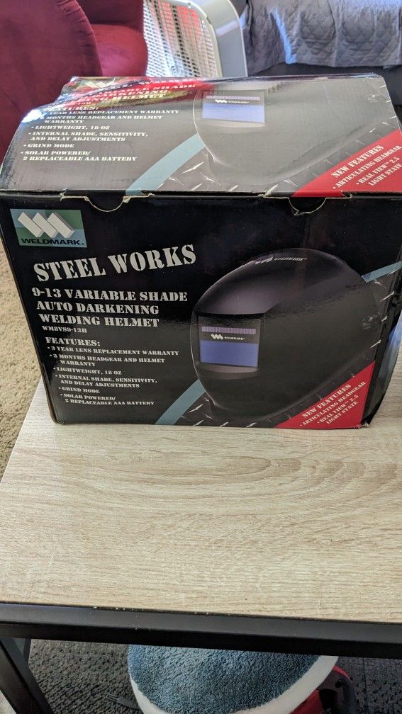 9-3 Variable Shade Auto Darkening Welding Helmet