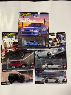 Hot wheels fast and furious premium set