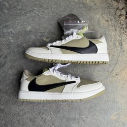 Travis Scott Golf Jordan 1 Low ALL SIZES