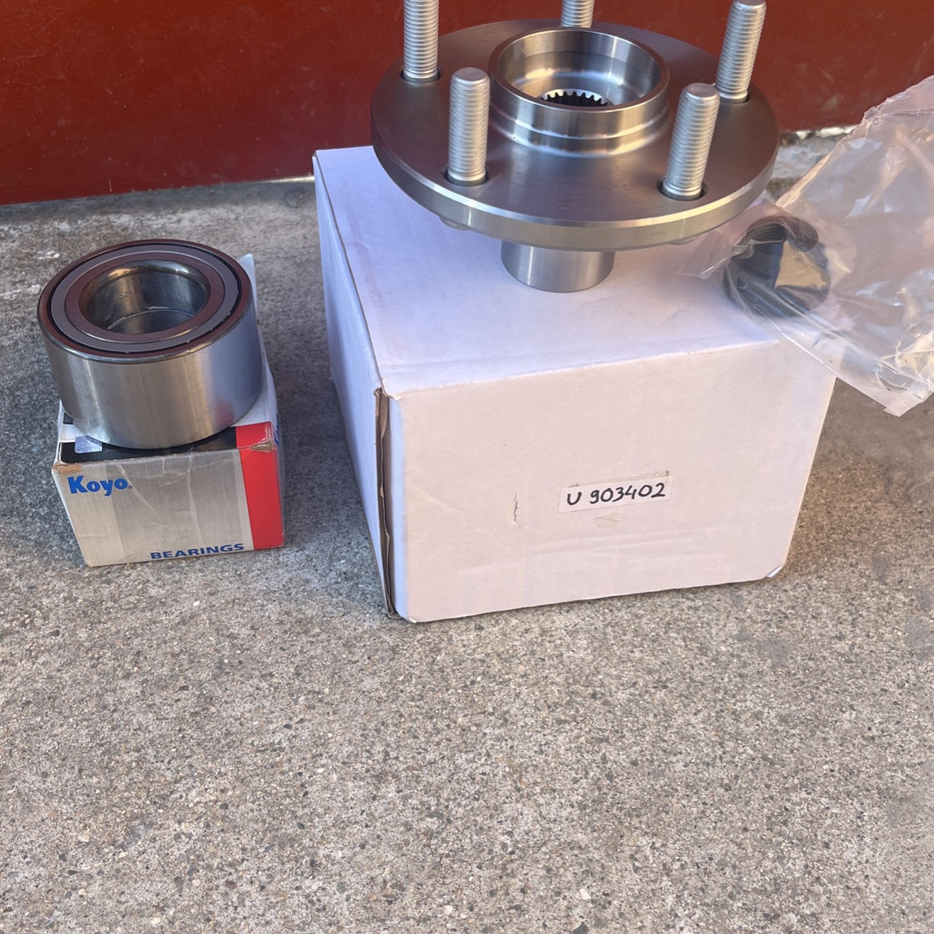 2002 Toyota Rav4 Front Wheel Bearing