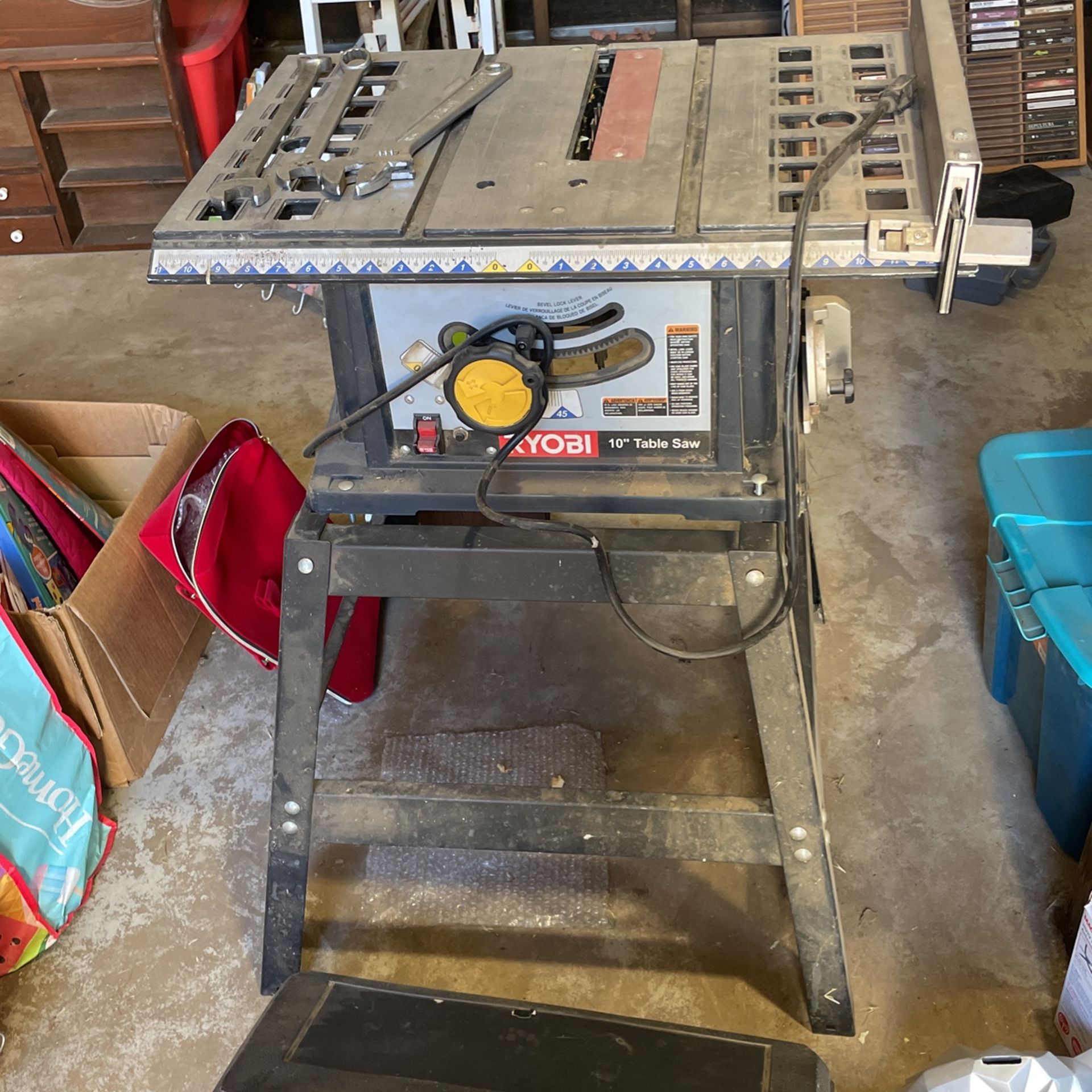 Ryobi 10’ Table Saw