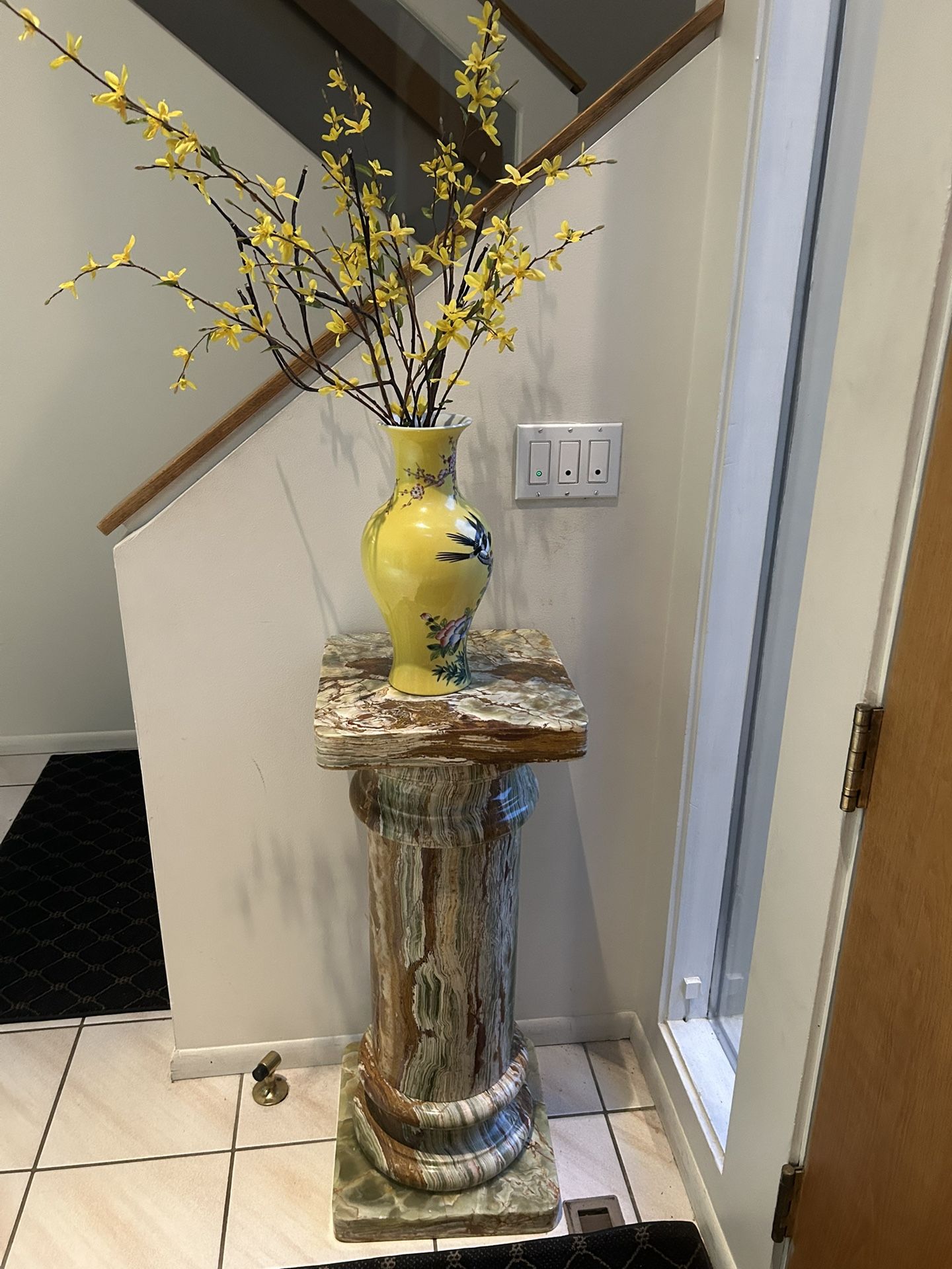 Marble Plant Stand