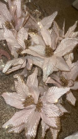 Rose gold Christmas Decoration